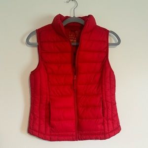 Red Puffer Vest